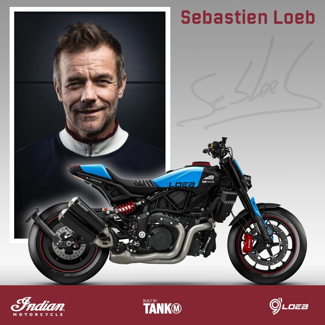 VYZKOUŠEJTE SI JÍZDU S MOTOCYKLEM FTR A VYHRAJTE JEJ V EXKLUZIVNÍCH BARVÁCH FTR LOEB