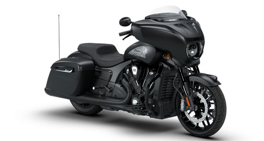 Chieftain Dark Horse - Black Smoke